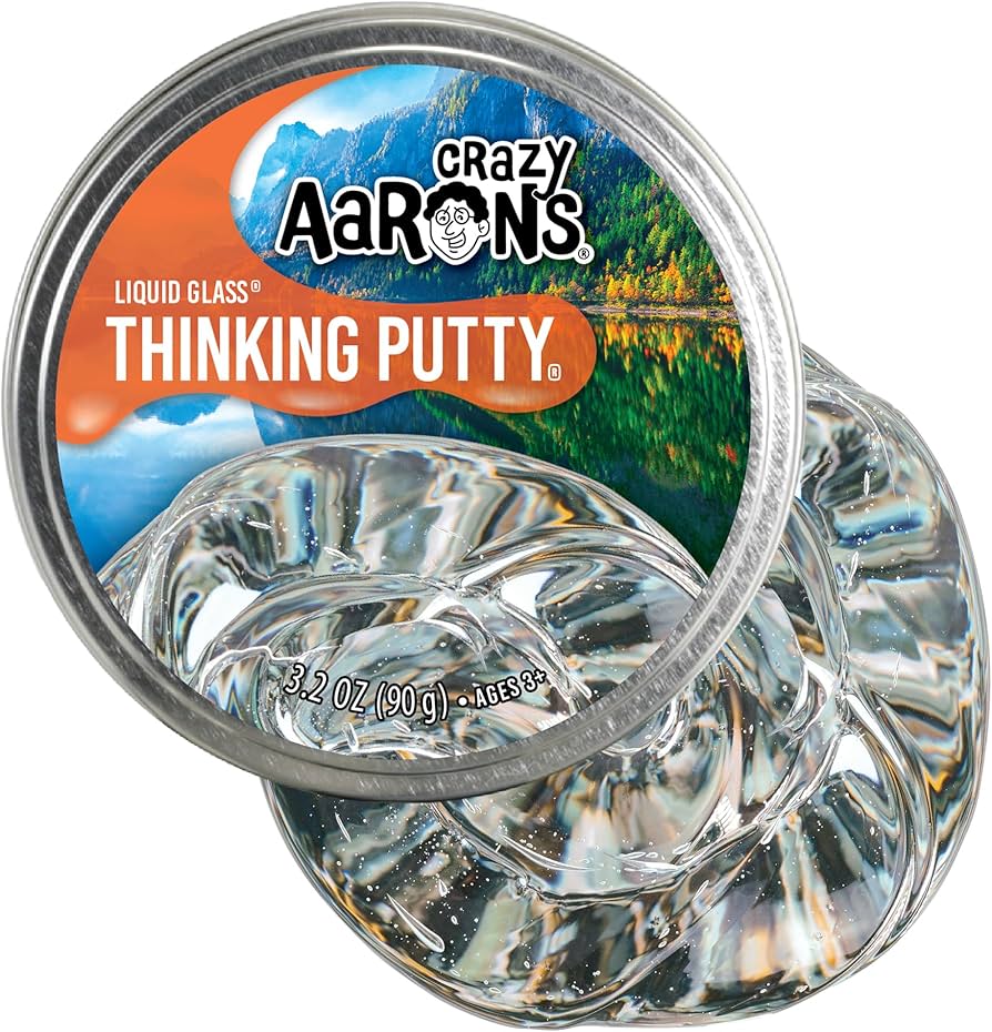 Crazy Aarons | Thinking Putty | Liquid Glass | 3+ - Kleine Eland