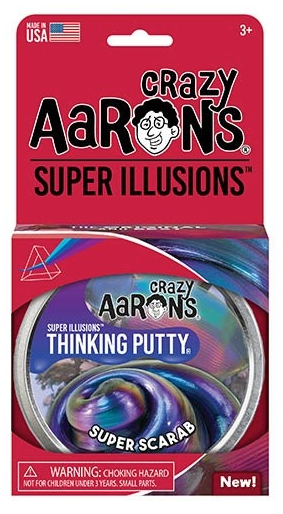 Crazy Aarons | Thinking Putty | Super Illusions | Super Scarab | 3+ - Kleine Eland