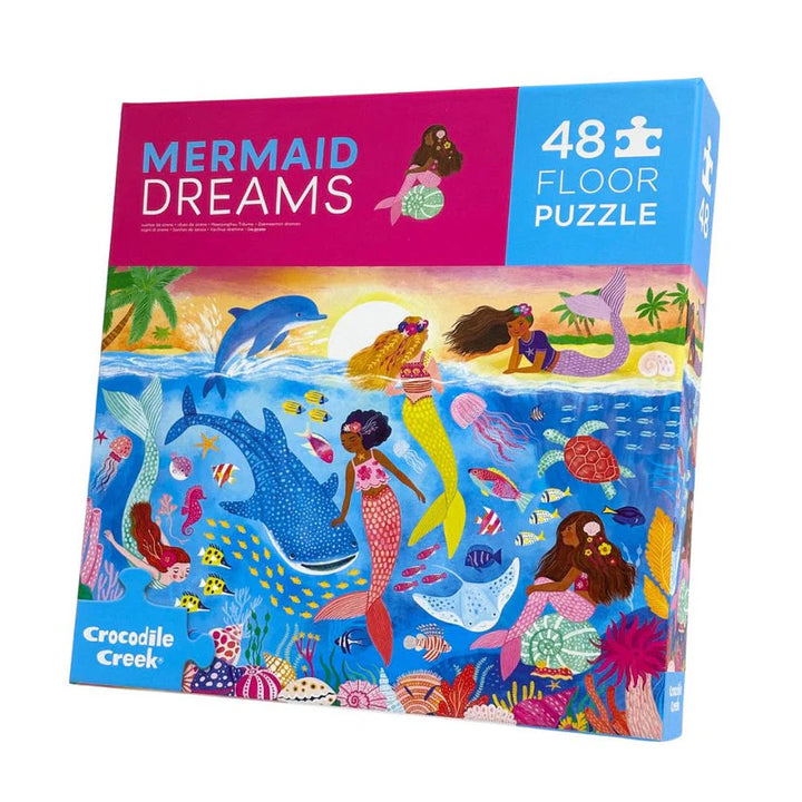 Crocodile Creek | Puzzle | Mermaid Dreams | 48 delig | 4+
