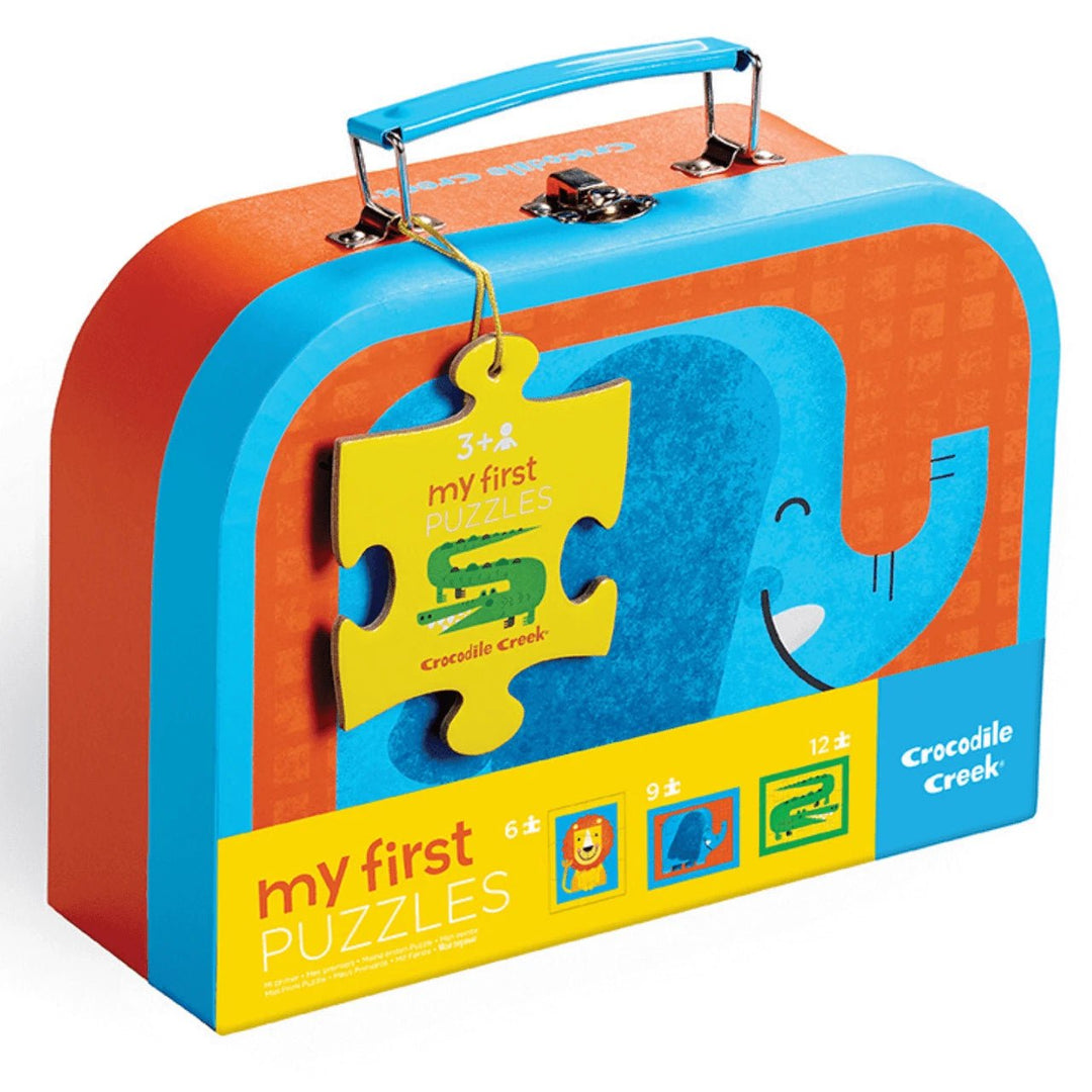 Crocodile Creek | My First Puzzles | Jungle | 6 - 9 - 12 stukjes | 20 x 25 cm | 3+ - Kleine Eland
