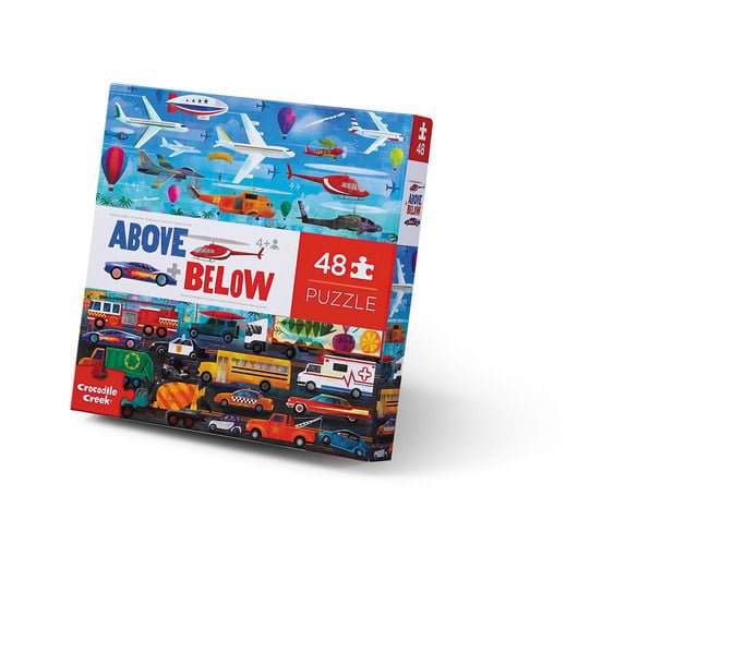Crocodile Creek | Puzzle | Above &amp; Below | Things that Go | 48 stukjes | 4+ - Kleine Eland