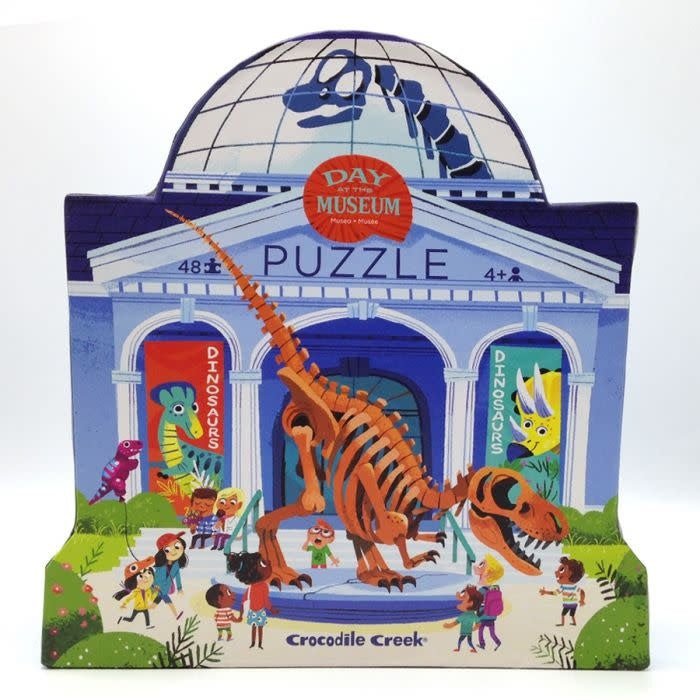 Crocodile Creek | Puzzle | Day at the Museum | Dinosaur | 48 stukjes | 4+ - Kleine Eland