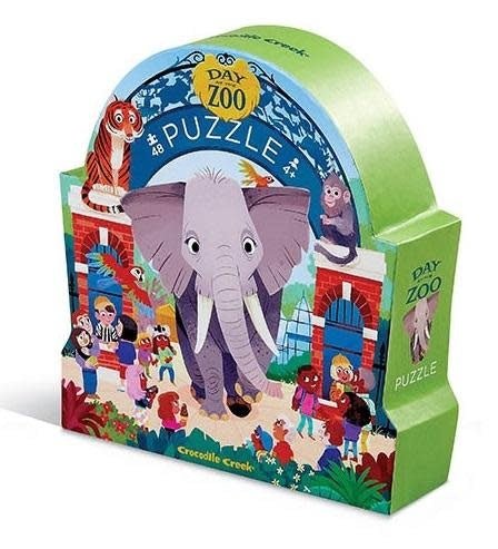 Crocodile Creek | Puzzle | Day at the Zoo | 48 stukjes | 4+ - Kleine Eland