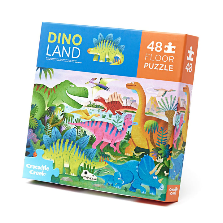 Crocodile Creek | Puzzle | Dino Land | 48 delig | 4+ - Kleine Eland