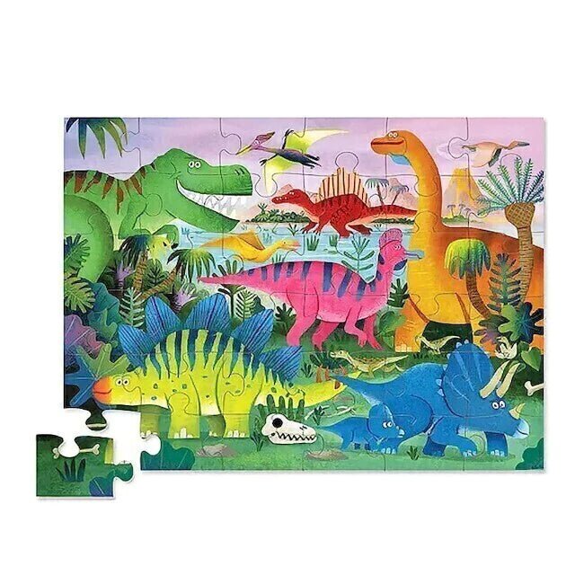 Crocodile Creek | Puzzle | Dino Land | 48 delig | 4+ - Kleine Eland