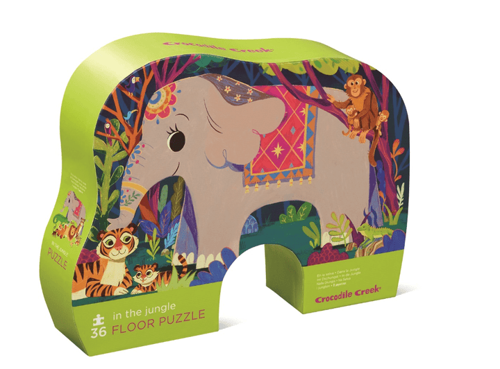 Crocodile Creek puzzel In de jungle, 36 stukjes