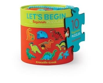 Crocodile Creek | Puzzle | Let's Begin | Dino | 2+ - Kleine Eland