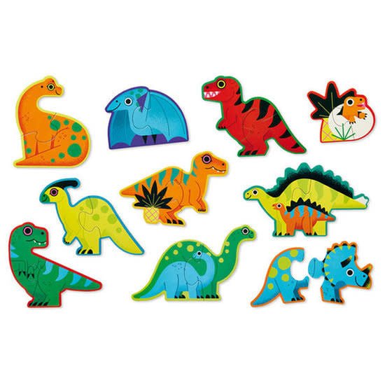 Crocodile Creek | Puzzle | Let's Begin | Dino | 2+ - Kleine Eland