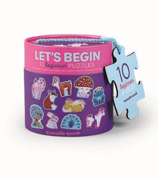 Crocodile Creek | Puzzle | Let's Begin | Unicorn | 2+ - Kleine Eland