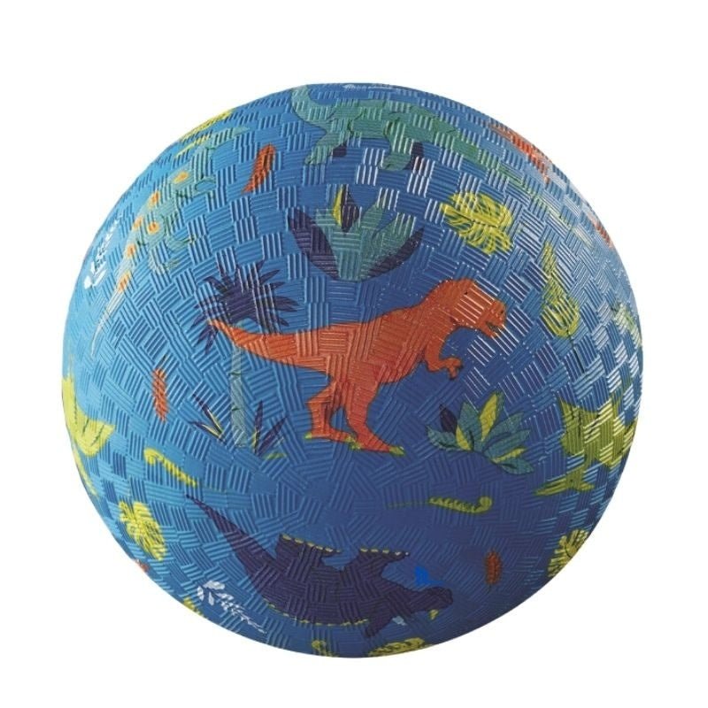 Crocodile Creek | Rubber Playball | 18 cm | Dinosaur Land | 3+ - Kleine Eland