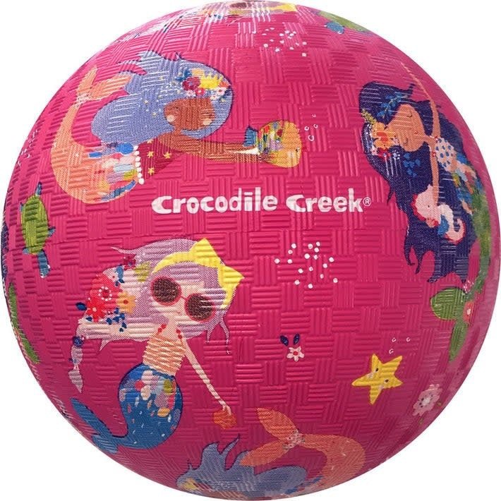 Crocodile Creek | Rubber Playball | 18 cm | Mermaids | 3+ - Kleine Eland