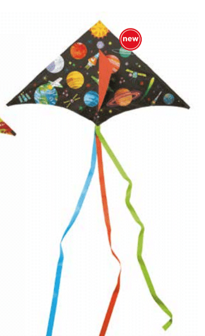 Crocodile Creek | Star Flyer | Delta Kite | Vlieger | 114 cm | Solar System | 4+ - Kleine Eland