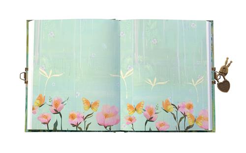 Dagboek met slot en sleutel – Roger La Borde Butterfly Ball Sunshine - Kleine Eland