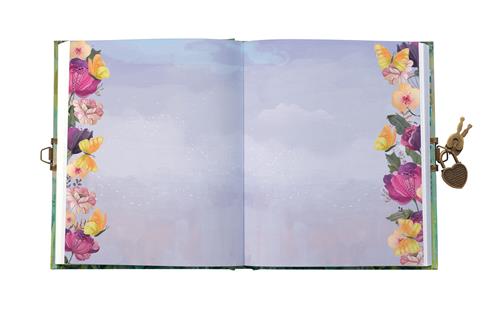 Dagboek met slot en sleutel – Roger La Borde Butterfly Ball Sunshine - Kleine Eland