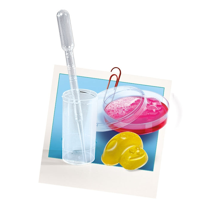 Clementoni – experimentopstelling met pipet en mal