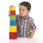 Dantoy | Stapelbekers | 9 delig | Regenboog | 1+ - Kleine Eland