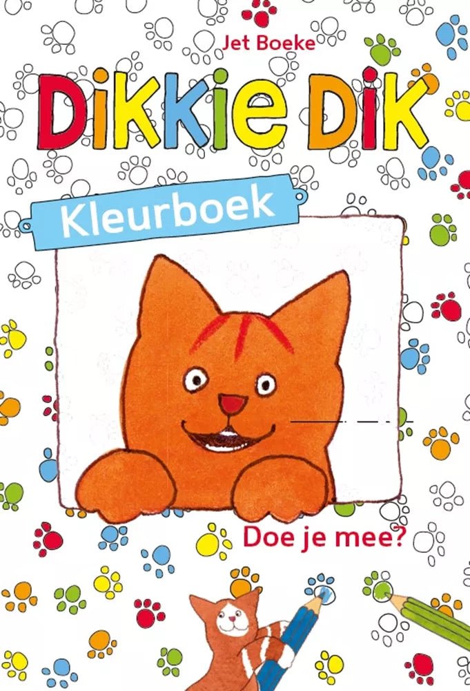 Dikkie Dik | Kleurboek | 3+ - Kleine Eland