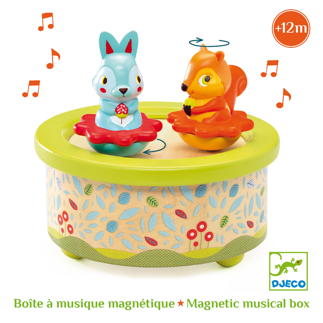 Djeco | Musical Box | Dancing Figures | Melody Friends | Lullaby | Franz Schubert | 1+