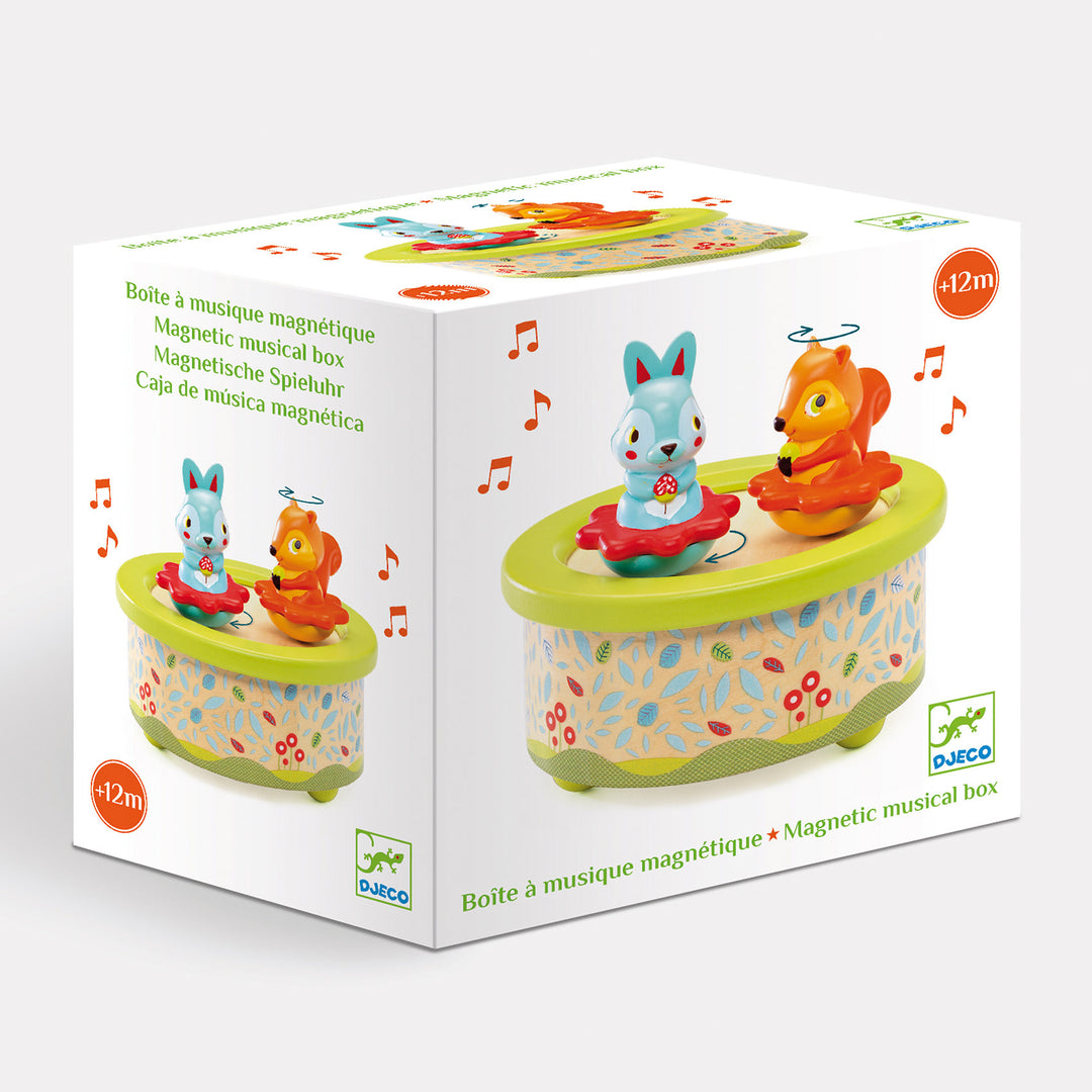 Djeco | Musical Box | Dancing Figures | Melody Friends | Lullaby | Franz Schubert | 1+