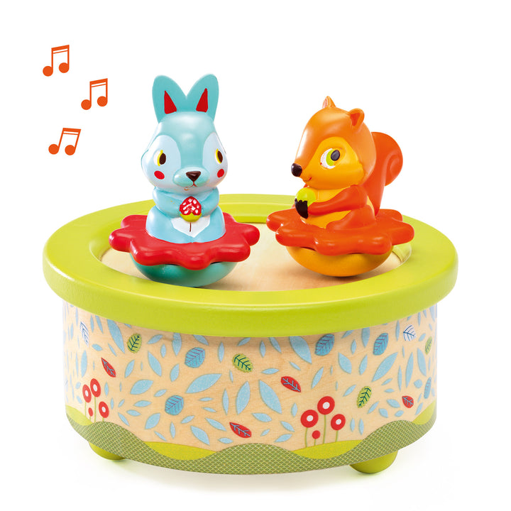 Djeco | Musical Box | Dancing Figures | Melody Friends | Lullaby | Franz Schubert | 1+