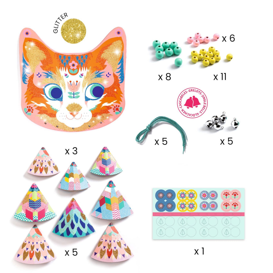 Djeco | Do it Yourself | Windspiel | Kitty | 5+