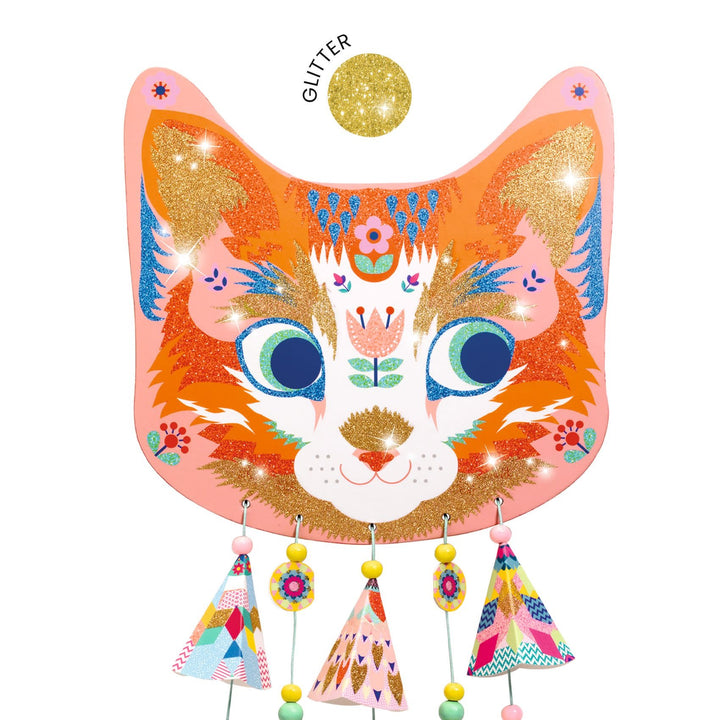 Djeco | Do it Yourself | Windspiel | Kitty | 5+