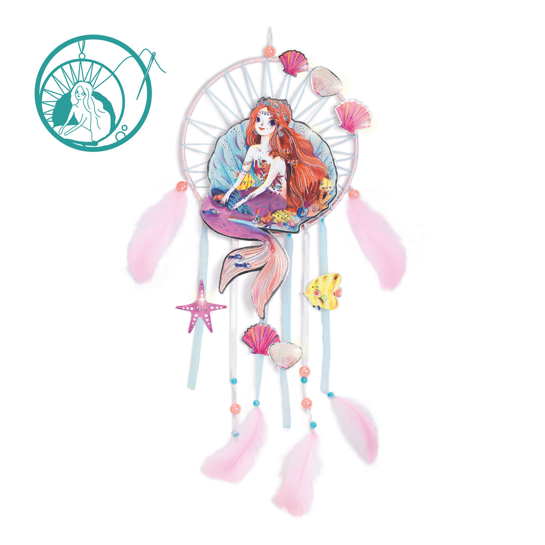 Djeco | Do it Yourself | Dreamcatcher | Gentle Mermaid | 7+