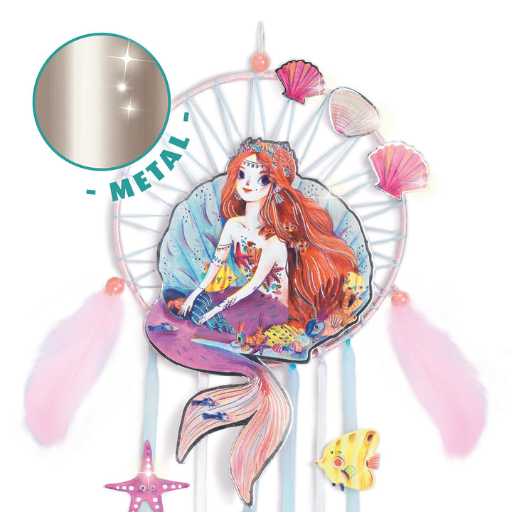 Djeco | Do it Yourself | Dreamcatcher | Gentle Mermaid | 7+