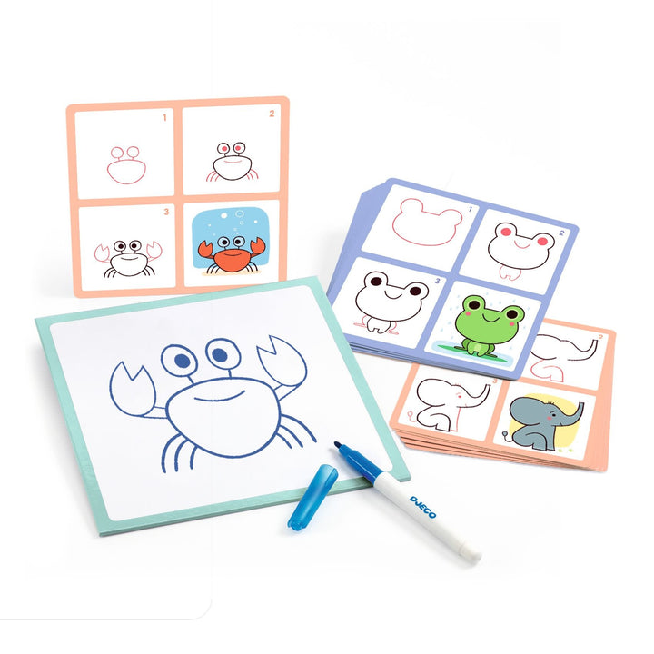 Djeco | Eduludo | Drawing Step by Step | Babies &amp; Co | 4-6 jaar