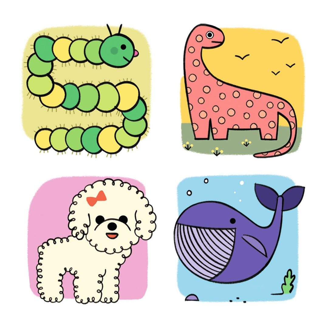 Djeco | Eduludo | Drawing Step by Step | Lama &amp; Co | 4-6 jaar