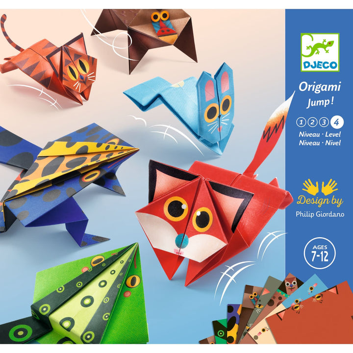 Djeco | Origami | Springende Tiere | 7+