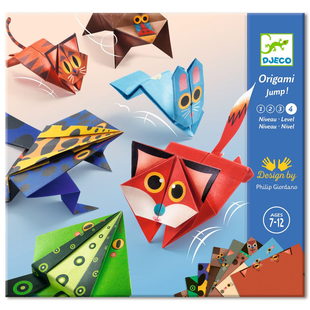 Djeco | Origami | Springende Tiere | 7+