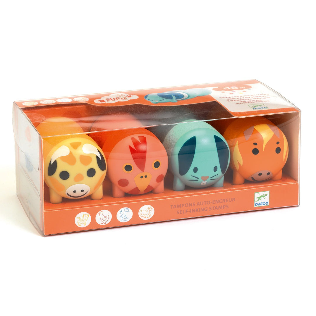 Djeco | Stempels | Dieren op de Boerderij | +18 mnd