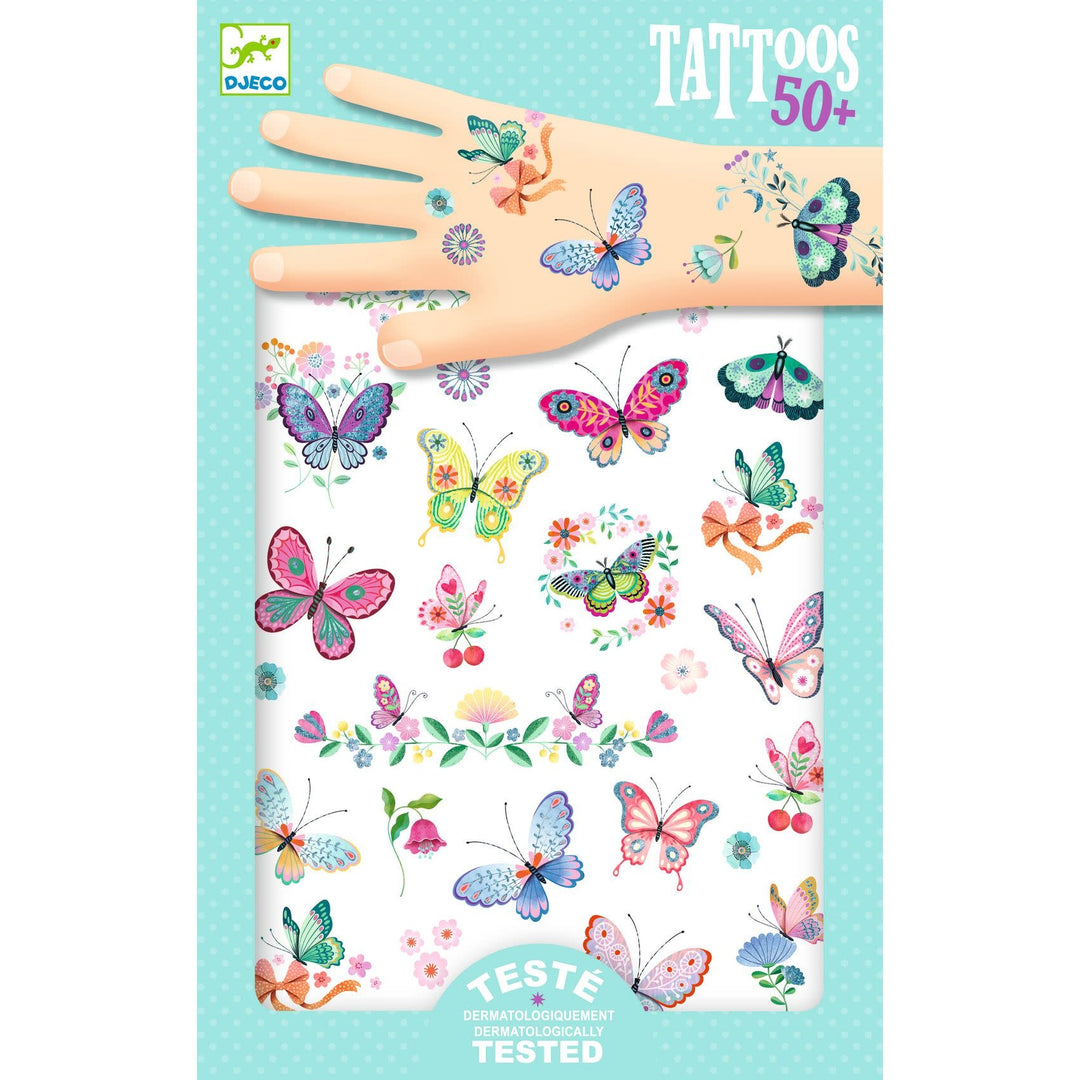 Djeco | Body Art | Tattoos | Butterflies | 3+