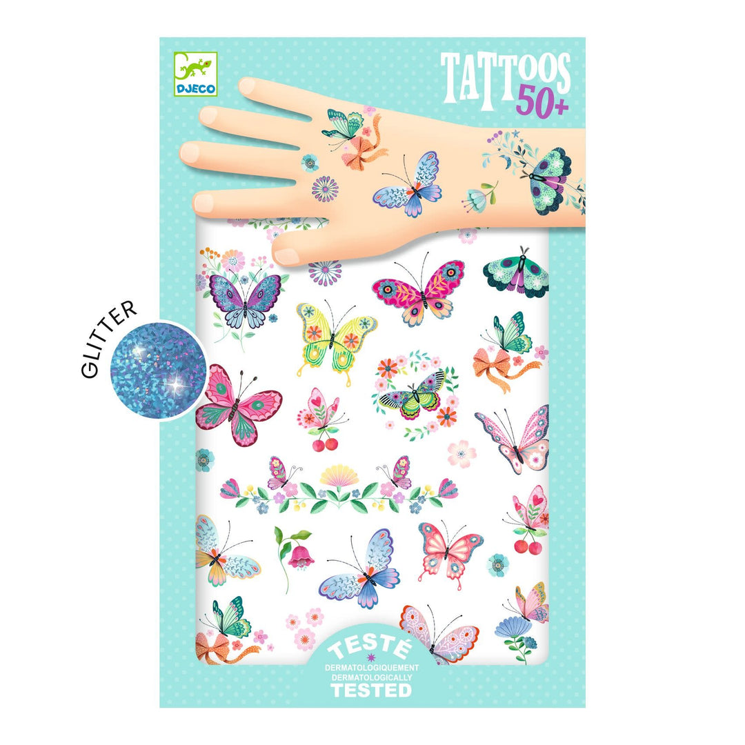 Djeco | Body Art | Tattoos | Butterflies | 3+