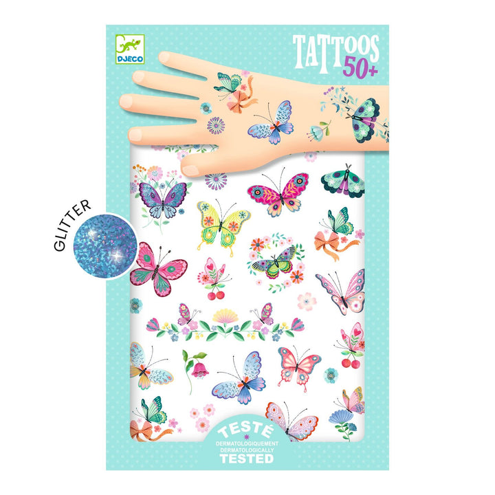 Djeco | Body Art | Tattoos | Butterflies | 3+