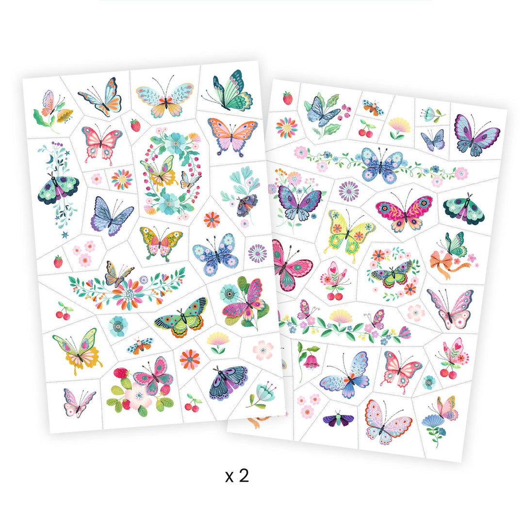 Djeco | Body Art | Tattoos | Butterflies | 3+