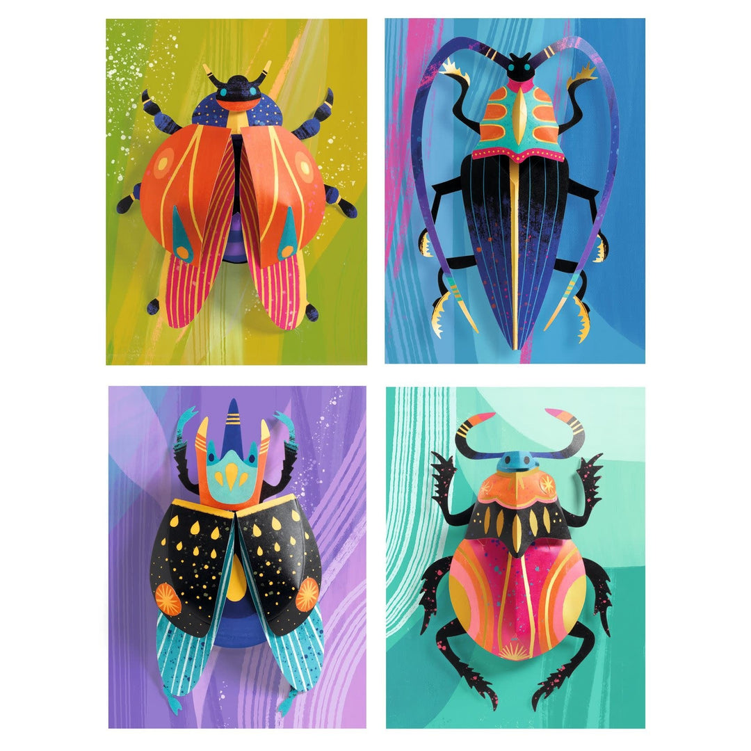 Djeco | 3D Pictures | Paper Bugs | 7 - 12 jaar - Kleine Eland