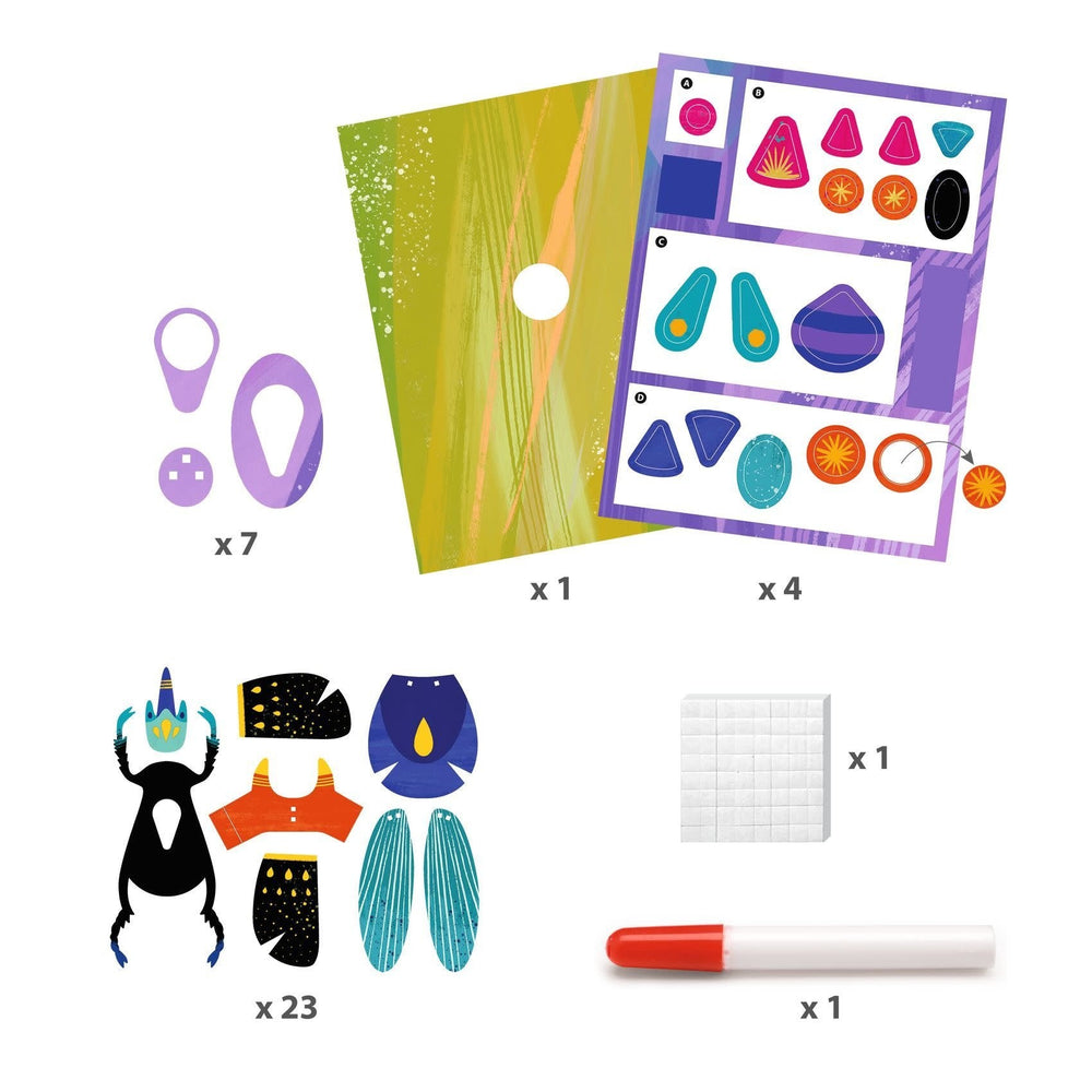 Djeco | 3D Pictures | Paper Bugs | 7 - 12 jaar - Kleine Eland