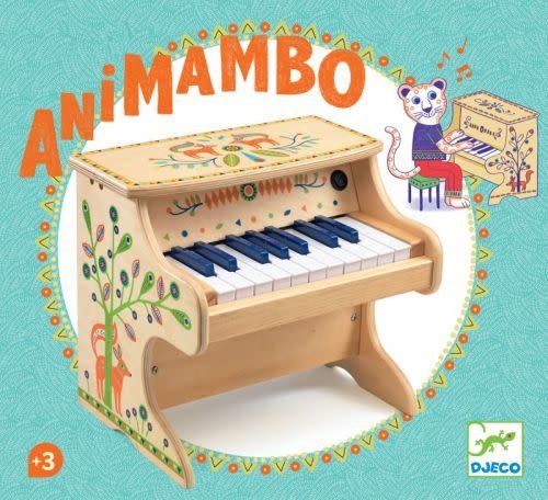 Djeco | Animambo | Electrische Piano | 18 Toetsen | 3+ - Kleine Eland