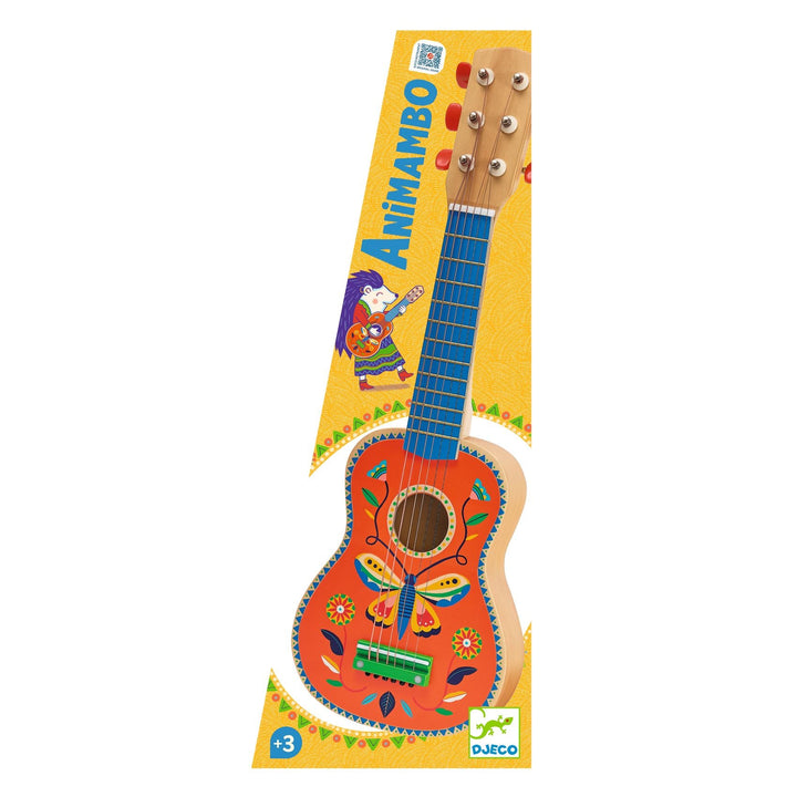 Djeco | Animambo | Gitaar | 6 snaren | 3+ - Kleine Eland