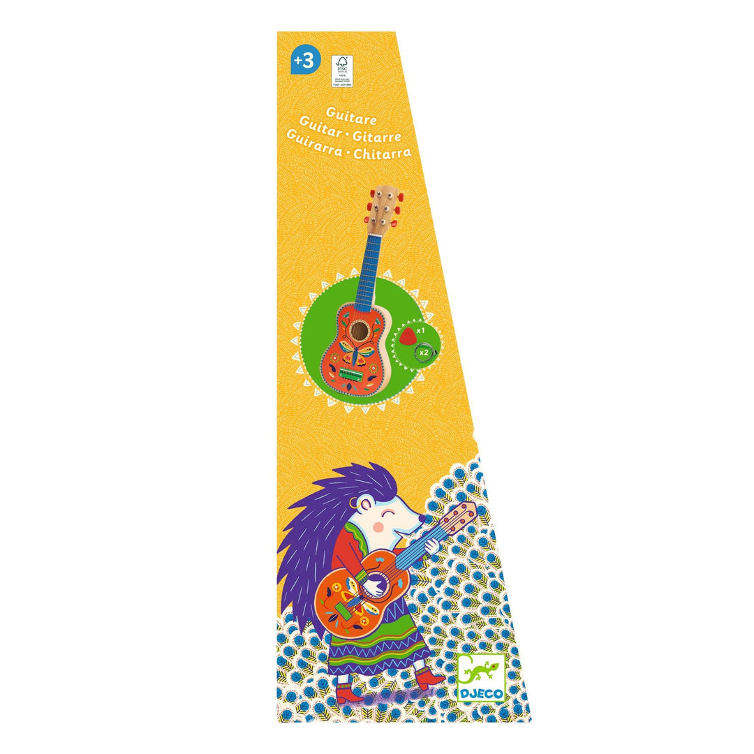 Djeco | Animambo | Gitaar | 6 snaren | 3+ - Kleine Eland
