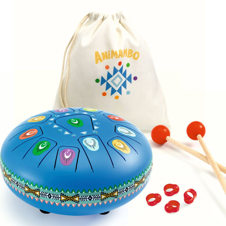 Djeco | Animambo | Grote Tongue Drum | 11 tonen | 5+ - Kleine Eland