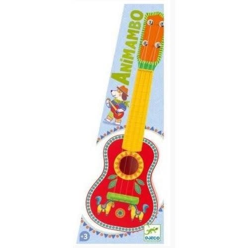 Djeco | Animambo | Houten Ukukélé | 53 cm | 3+ - Kleine Eland