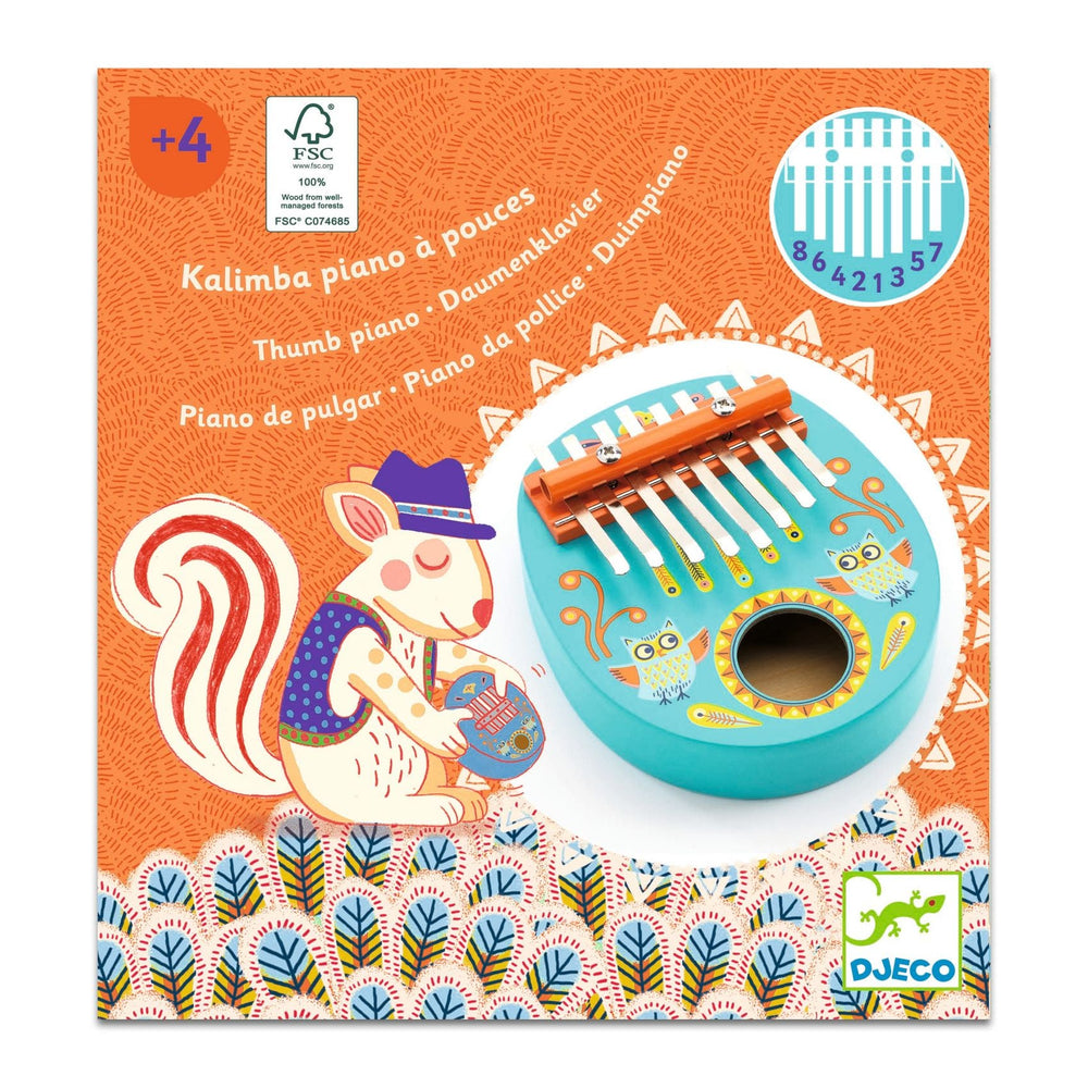 Djeco | Animambo | Kalimba | 4+ - Kleine Eland