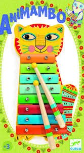 Djeco | Animambo | Métallophone | 27 cm | 3+ - Kleine Eland