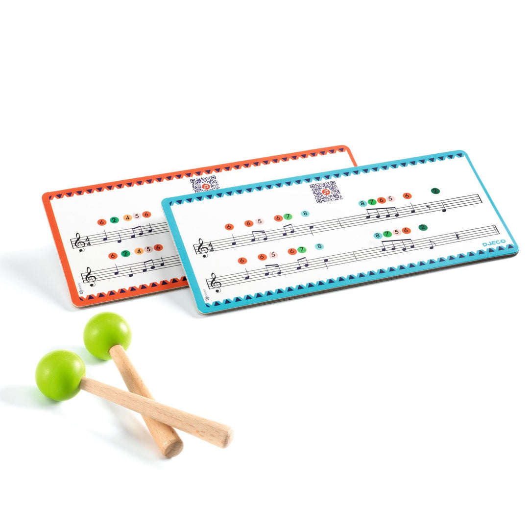 Djeco | Animambo | Rode Tongue Drum | 5+ - Kleine Eland