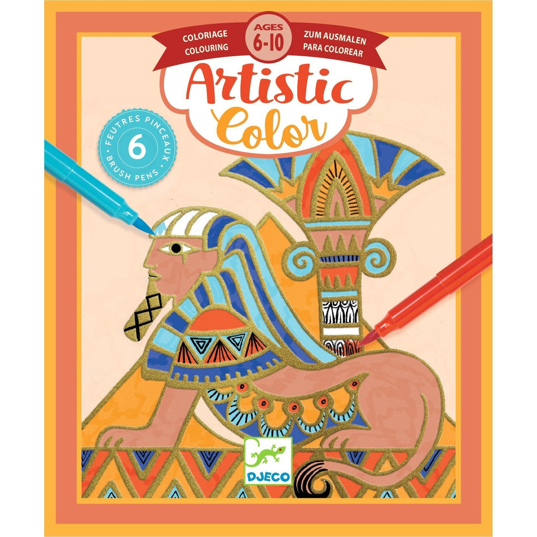 Djeco | Artistic Color | Egypte | 6 - 10 jaar - Kleine Eland