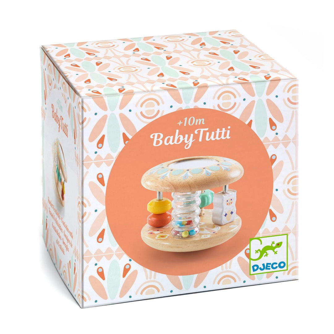 Djeco | BabyTutti | Rammelaar | 10 maanden+ - Kleine Eland