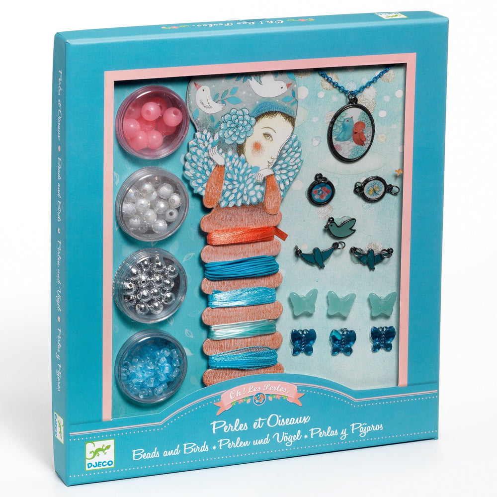 Djeco | Beads and Birds | Sieraden maken | 8-14 jaar - Kleine Eland